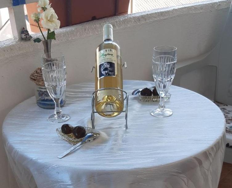 Central Lakeside Apartment Ohrid Bagian luar foto